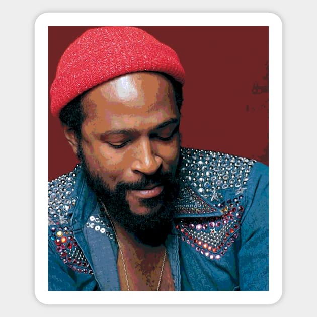 marvin gaye tribute Sticker by armeenpowerputt